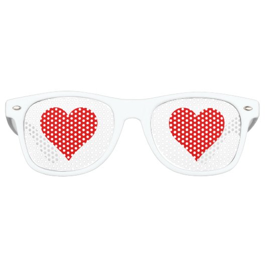 Love - Lunettes de soleil Coeur Retro (Devant)