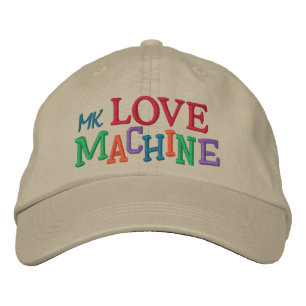 Love Machine beroemd gemaakt door SRF Geborduurde Pet