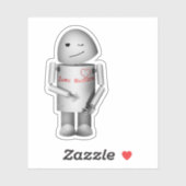 Love Machine Valentine Sticker (Vel)