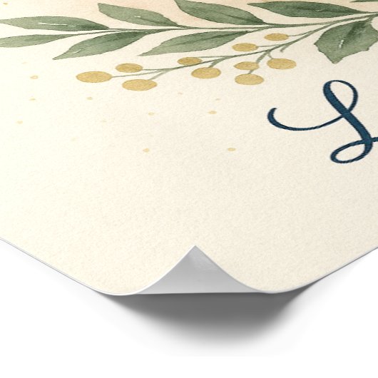 Love Made Visible — Christmas Poster (Coin)