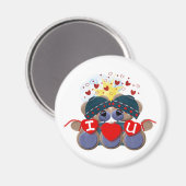 LOVE Magnet Magneet (Voorkant / Achterkant)