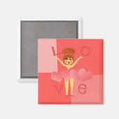 Love Magnet Magneet (Voorkant / Achterkant)