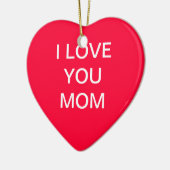 Love mama keramisch ornament (Links)