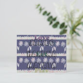 Love Manger Jouer Jambo Hakuna Matata fleurs Carte (Debout devant)