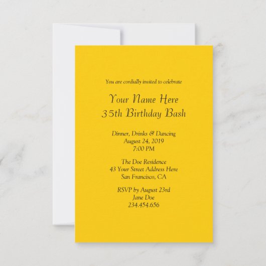 Love Manila, Filippijnen Invites Kaart (Achterkant)