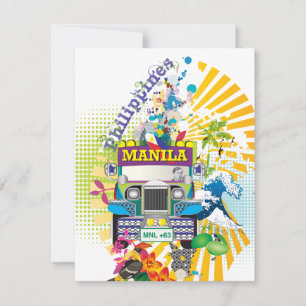 Love Manila, Philippines Invitations