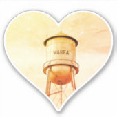 Love Marfa Texas Sticker (Voorkant)
