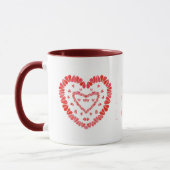 LOVE Maroon Combo Mug (Gauche)
