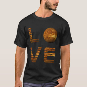 Love Mars Planet Space Exploration Astronomy Scien T-shirt