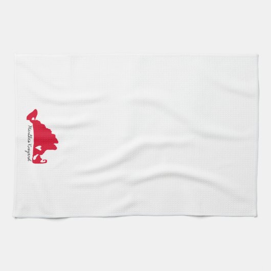 Love Martha's Vineyard Cuisine Serviette (Horizontal)