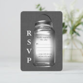 Love Mason Jars RSVP (Debout devant)