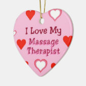 Love Massage Therapist Ornament (Links)