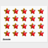 Love Me....I'm Eenzaam Ster Sticker (Vel)