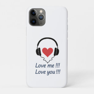 LOVE ME LOVE YOU iPhone 11 PRO HOESJE