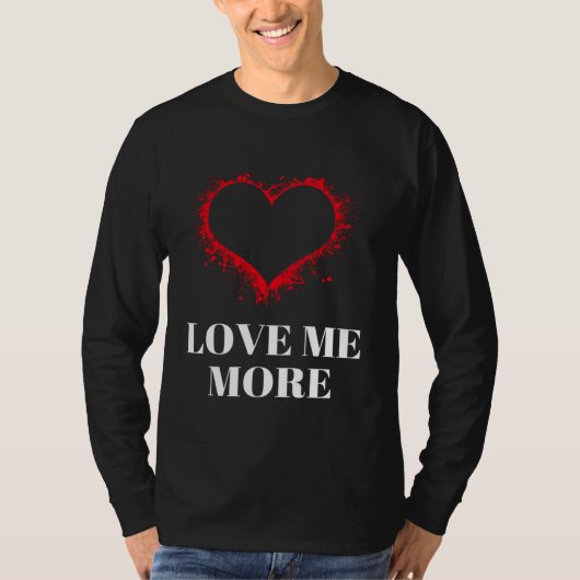 Love me t-shirt (Voorkant)