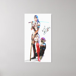 LOVE ME TENDER CANVAS AFDRUK