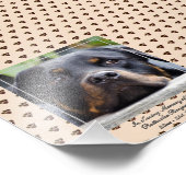 Love Memory Rottweiler PHOTO Nommée Keepsaké (Coin)