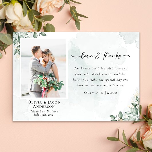 Love & Merci Eucalyptus Mariage photo