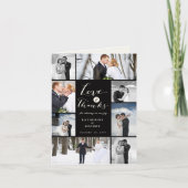 Love & Merci Script 8-Photo Mariage Design (Devant)
