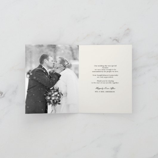 Love & Merci Script 8-Photo Mariage Design (Intérieur)