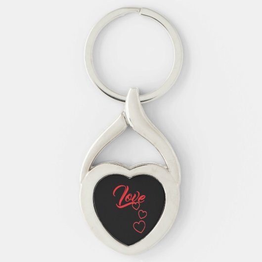 Love Metal Keychain (Voorkant)