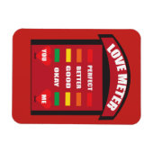 "Love Meter" magneet (Horizontaal)