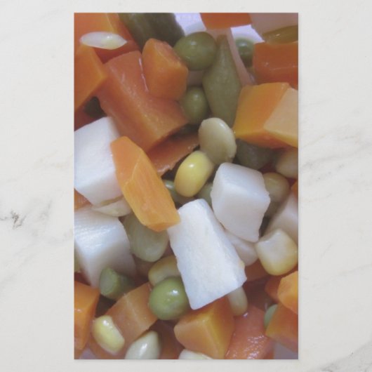 Love Mixed Vegetables Briefpapier (Voorkant)