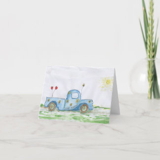 "Love Mobile op de achterkant van de envelop" Groe Kaart