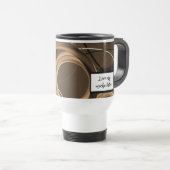 Love Mocha Lattes Abstracte Swirl Mok (Voorkant rechts)
