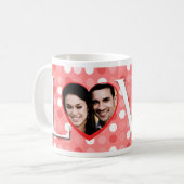 Love Modèle photo cadeau Mug (Devant gauche)