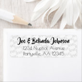 Love Modern Script Typografie Etiket (Insitu)