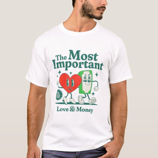 Love &  Money T-shirt (Voorkant)