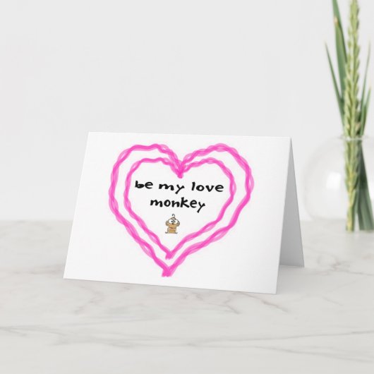 Love Monkey Kaart (Voorkant)