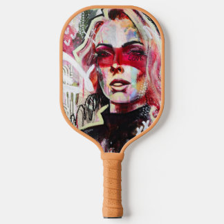 Love monogram Initiaal Pickleball Paddle