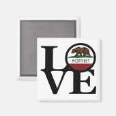 LOVE Monterey California Magneet (Voorkant / Achterkant)