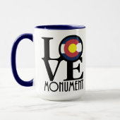 LOVE Monument Colorado 15oz Mok (Links)