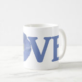 Love Morning Glory Coffee Mug (Devant droit)