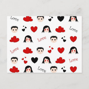 Love motif - Carte postale