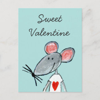 Love Mouse Feestdagenkaart