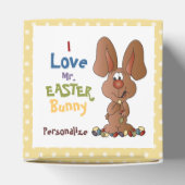 Love Mr Easter Bunny Bedankdoosjes (Bovenkant)