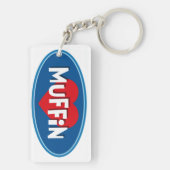 Love Muffin Sleutelhanger (achterkant)