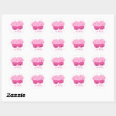 Love Muffins Ronde Sticker (Vel)