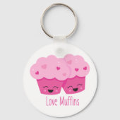 Love Muffins Sleutelhanger (Voorkant)