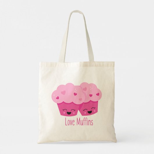 Love Muffins Tote Bag (Achterkant)