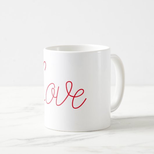Love Mug (Devant droit)