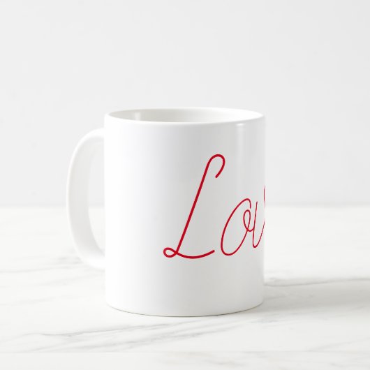 Love Mug (Devant gauche)