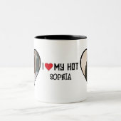 Love Mug Custom I Love My Girlfriend Mug (Centre)