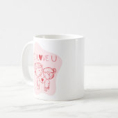 LOVE MUG KOFFIEMOK (Voorkant links)