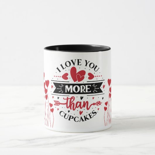 Love Mug, Valentine's Day Gift Coffee Mug  (Centre)