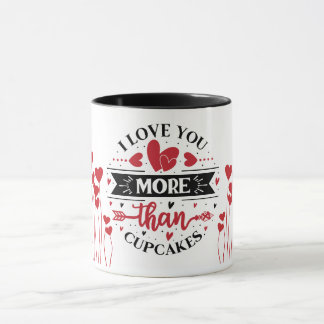 Love Mug, Valentine's Day Gift Coffee Mug  Mok
